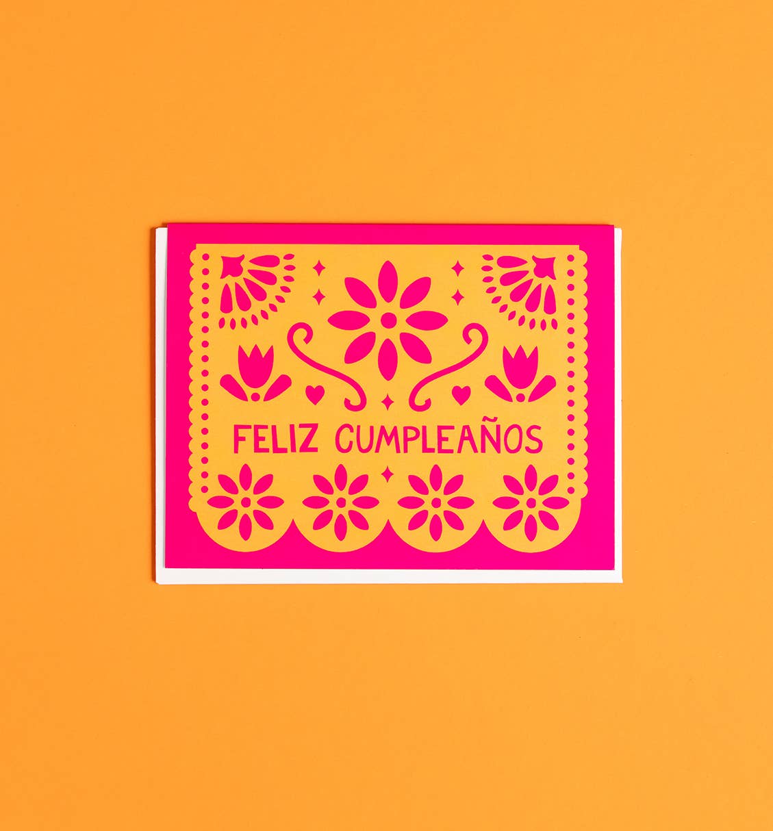 Graphic Anthology  - Papel Picado Cumpleaños Greeting Card | Spanish Birthday
