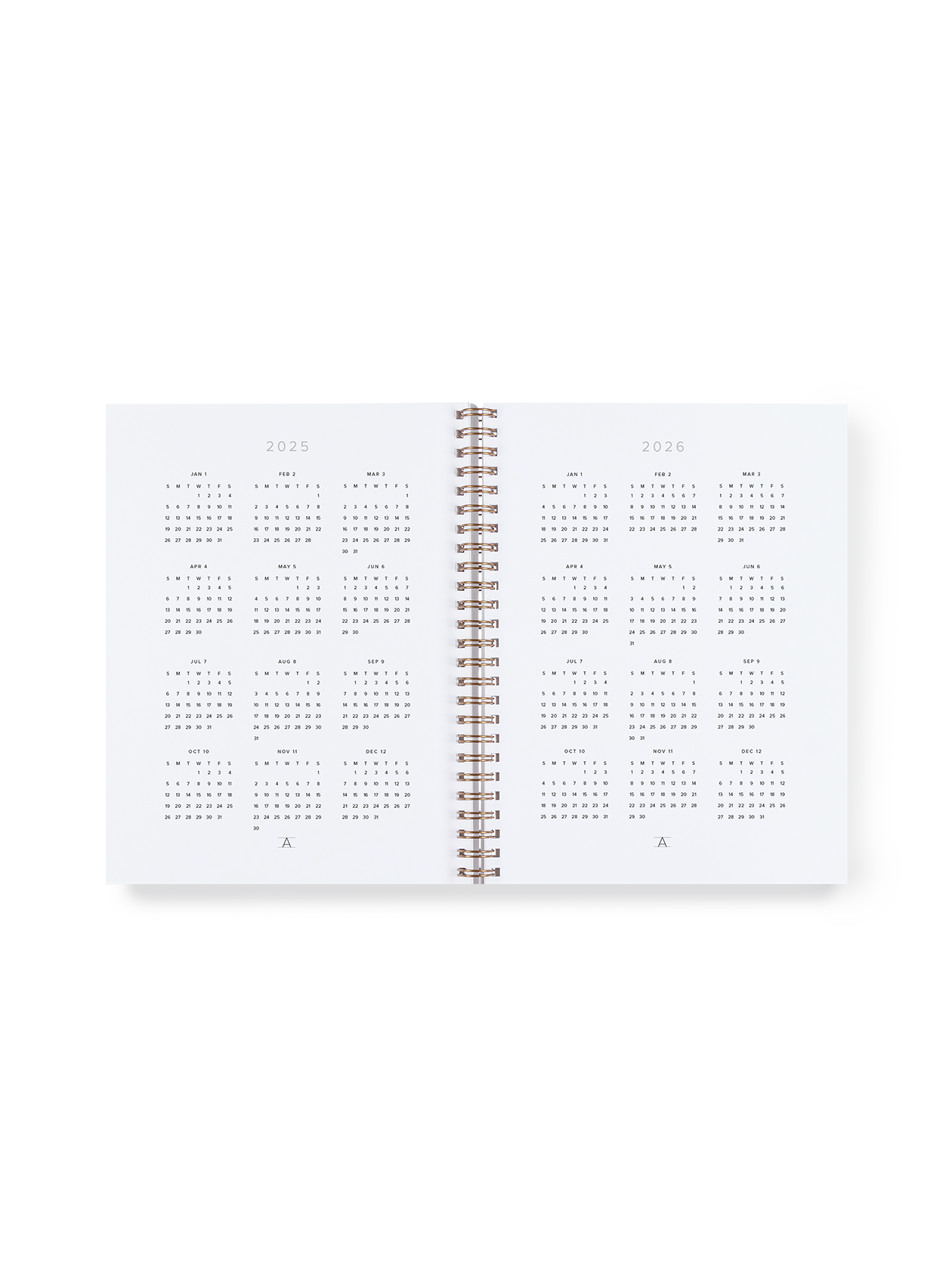 Appointed - 25-26 Weekly Grid Planner: Fern Green