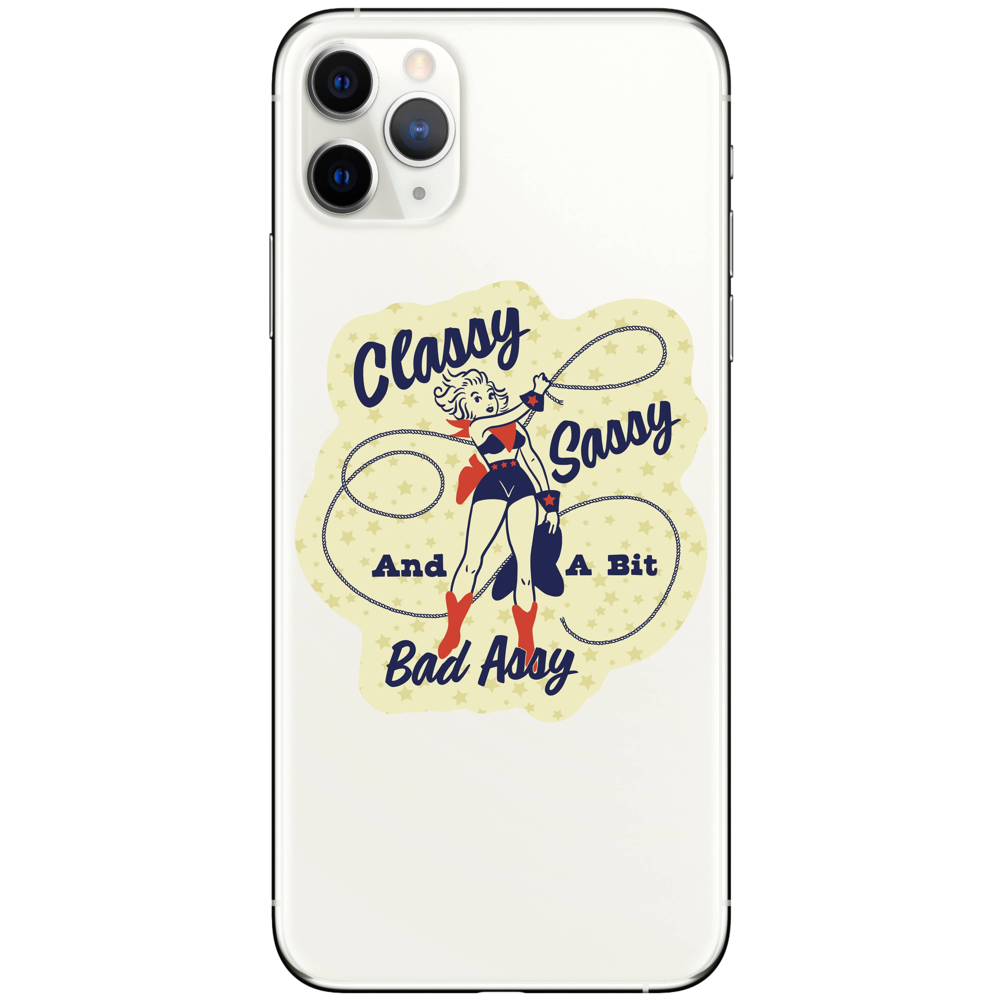 Juju and Moxie - Sassy Swear Cowgirl Western Vinyl Sticker