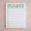 Kyn You Believe It - This List Will Fix My Life Notepad