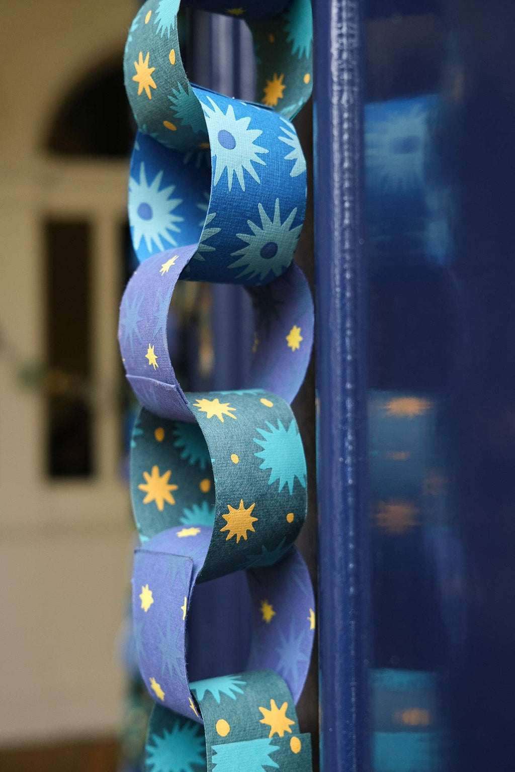 East End Press - BLUE & YELLOW PAPER CHAIN KIT