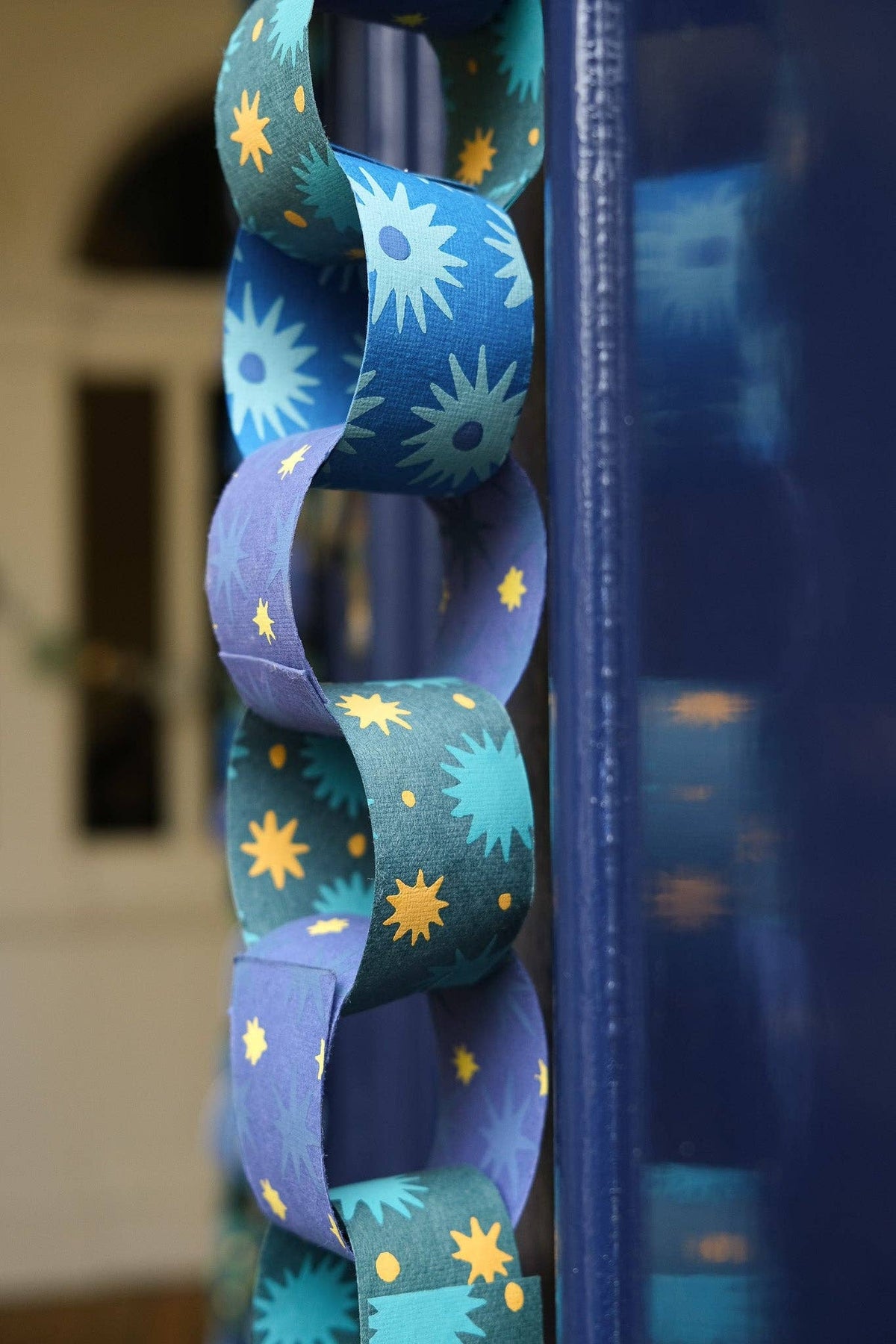 East End Press - BLUE & YELLOW PAPER CHAIN KIT