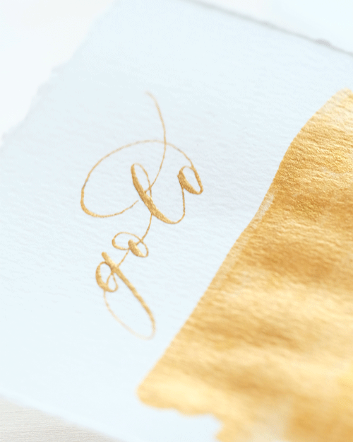 Tom's Studio - Gold - Calligraphy Ink