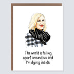 Morgan Swank Studio - Dying Inside Moira | Pop Culture Everyday Card