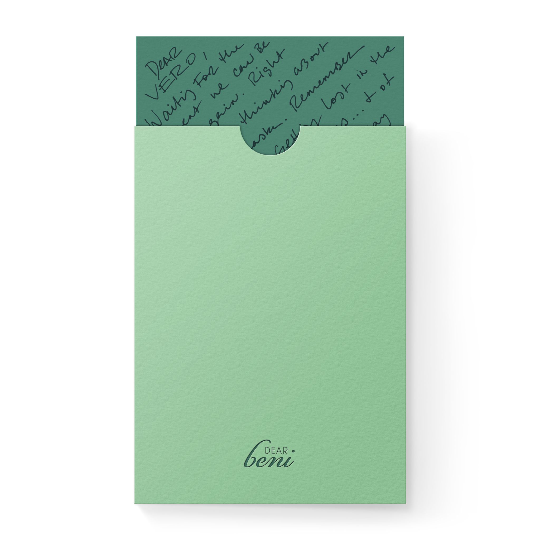 Dear Beni - Happy Bday Grove Pocket Card