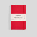 myPAPERCLIP - Executive Series Notebook - M (With Back Pocket): Ruled / Red