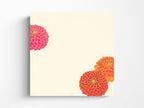 Midori - Letter Pad 183 Silk-Printing Pompon Chrysanthemum