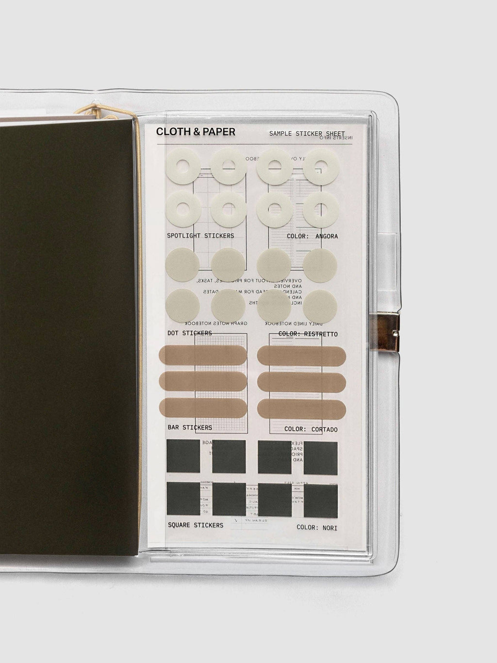 Cloth & Paper - FORMA Travel Notebook Set | Pocket Plus