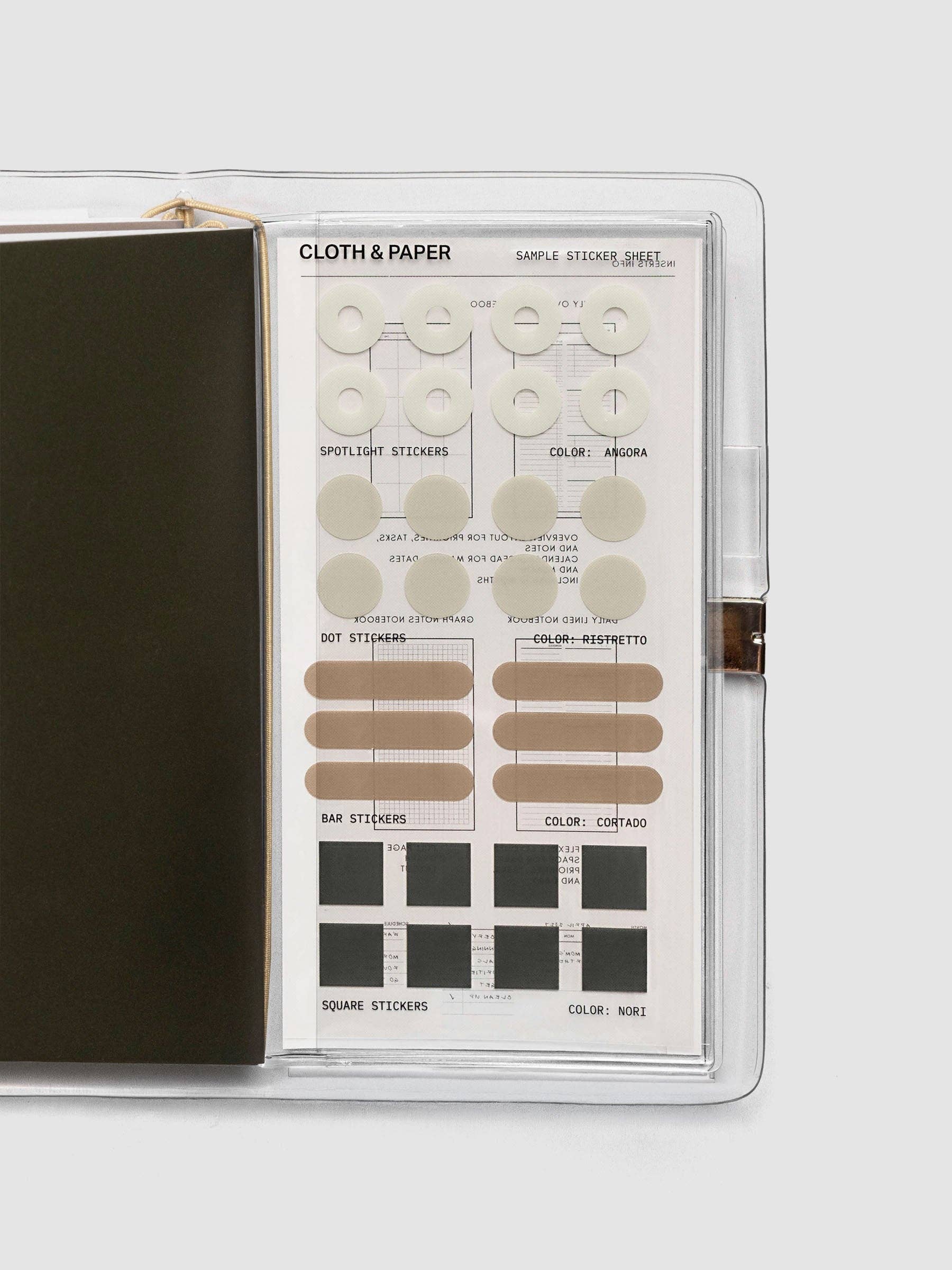 Cloth & Paper - FORMA Travel Notebook Set | Pocket Plus