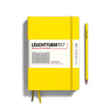 LEUCHTTURM1917 - Notebooks - Medium (A5): Lemon / Hardcover / Squared