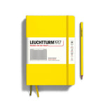 LEUCHTTURM1917 - Notebooks - Medium (A5): Lemon / Hardcover / Squared