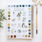 emily lex studio - Winter Watercolor Workbook