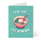 CheerNotes - Pho-Nomenal | Pun Thank You Card