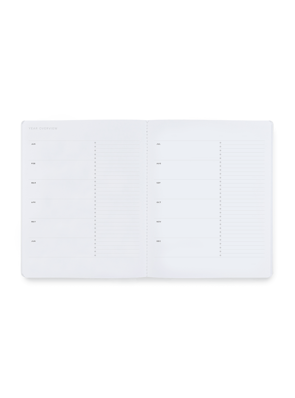 Appointed - Monthly Planner: Lavender Gray