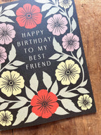 Katharine Watson - "Happy Birthday to My Best Friend," Greeting Card