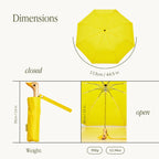 Original Duckhead - Signature Yellow Compact Eco-Friendly Duckhead Umbrella