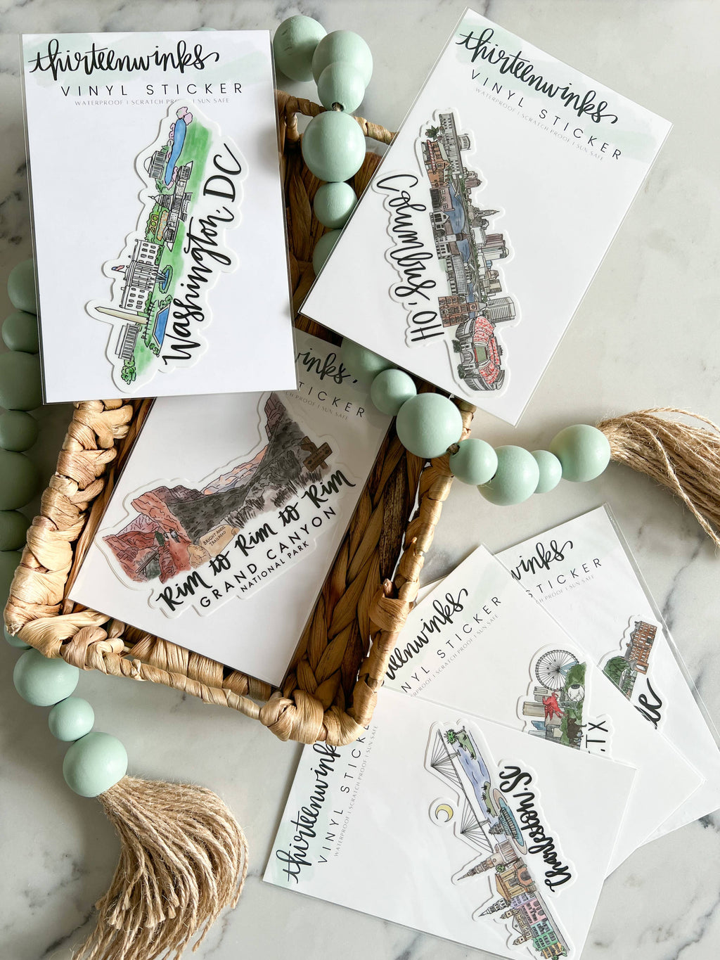 Thirteenwinks - VA Virginia Dogwood Sticker