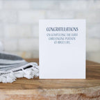 Modern Wit - Graduation Cards, Congratulations on completing the least challenging portion of adult life