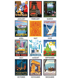 Linnea Design - 2026 Travel Postcard Calendar