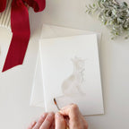 emily lex studio - Festive friends paintable notecard