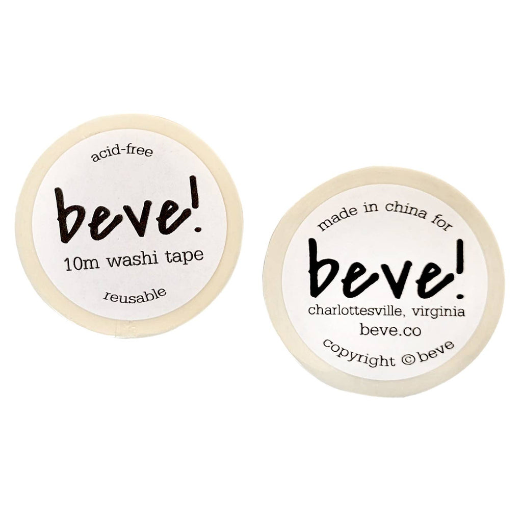 beve! - Bookstack Washi Tape