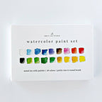 emily lex studio - Watercolor Paint Set 18 Colors with Brush