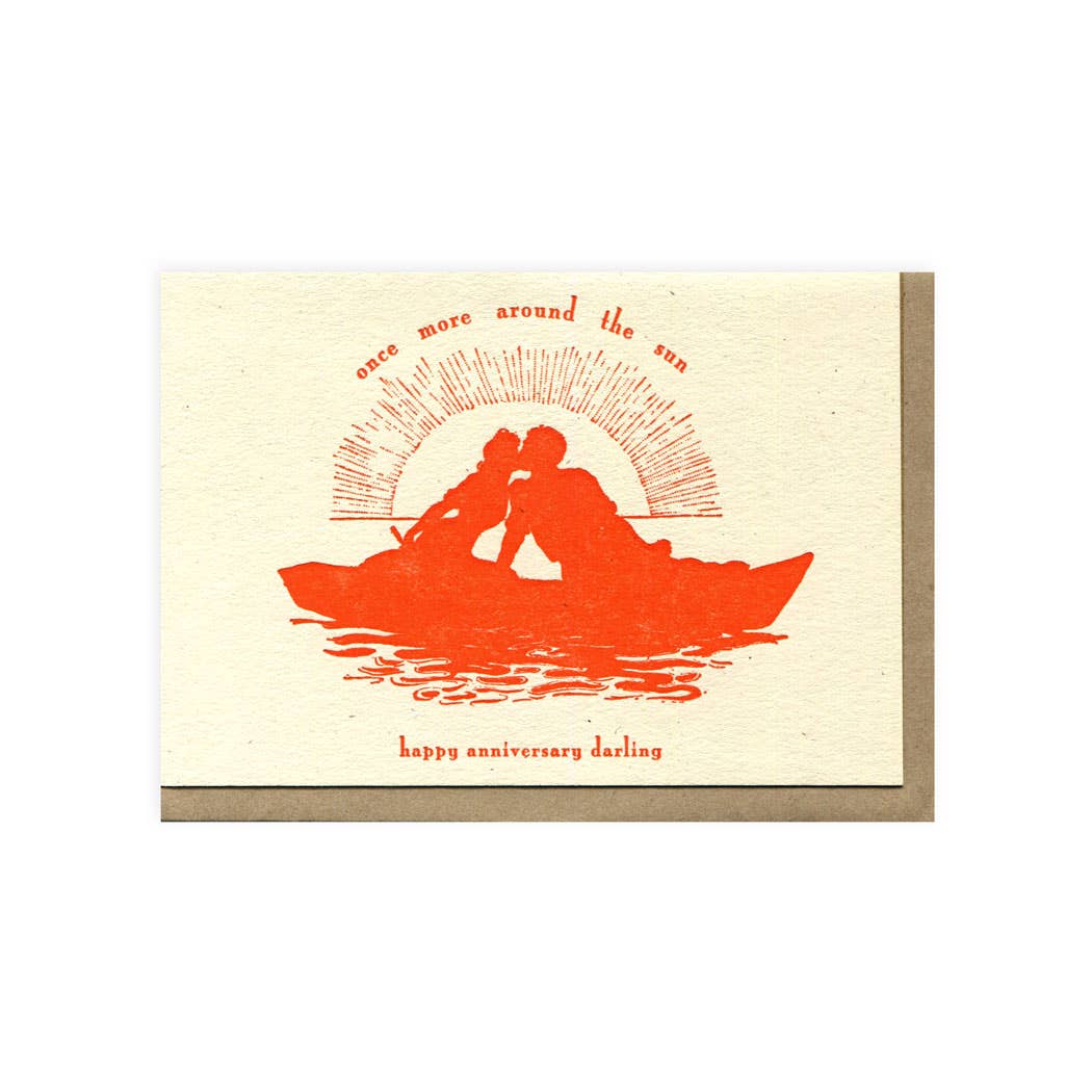 Blue Barnhouse - Once More Anniversary Greeting Card
