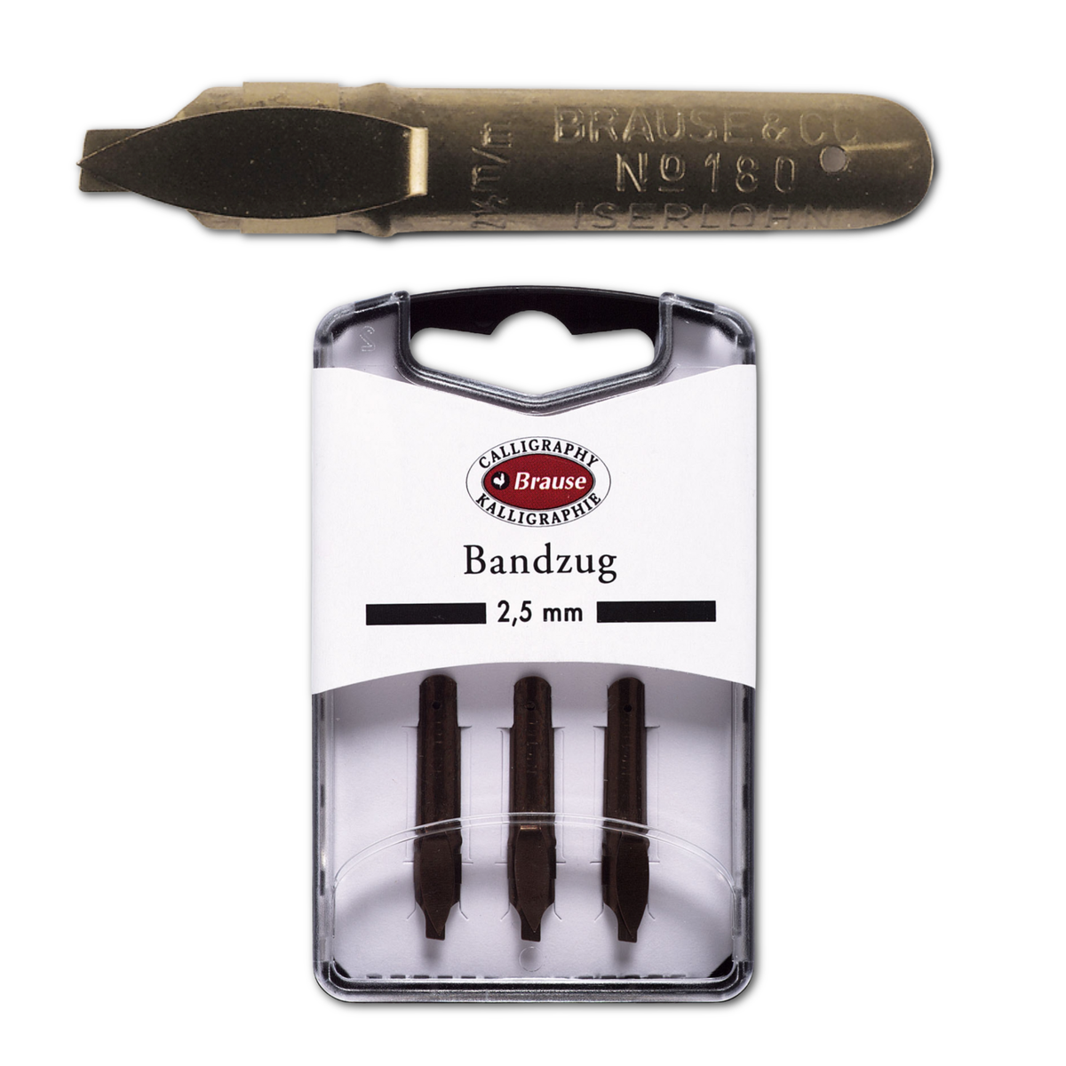 Brause Calligraphy Nib - Bandzug - 7 Sizes: 2.5mm