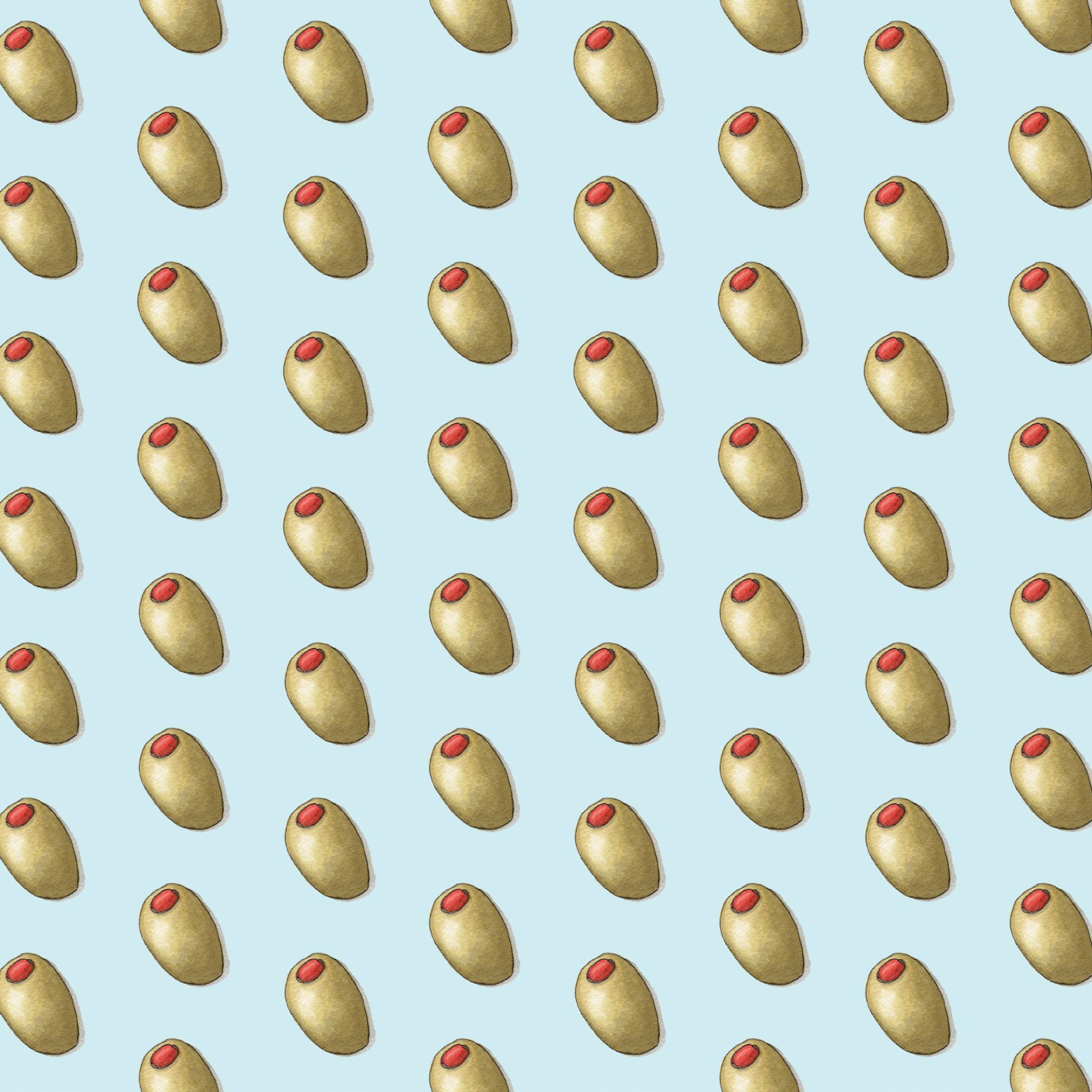 Yeesan Loh - Gift Wrap / Olives . Stuffed: Pimiento