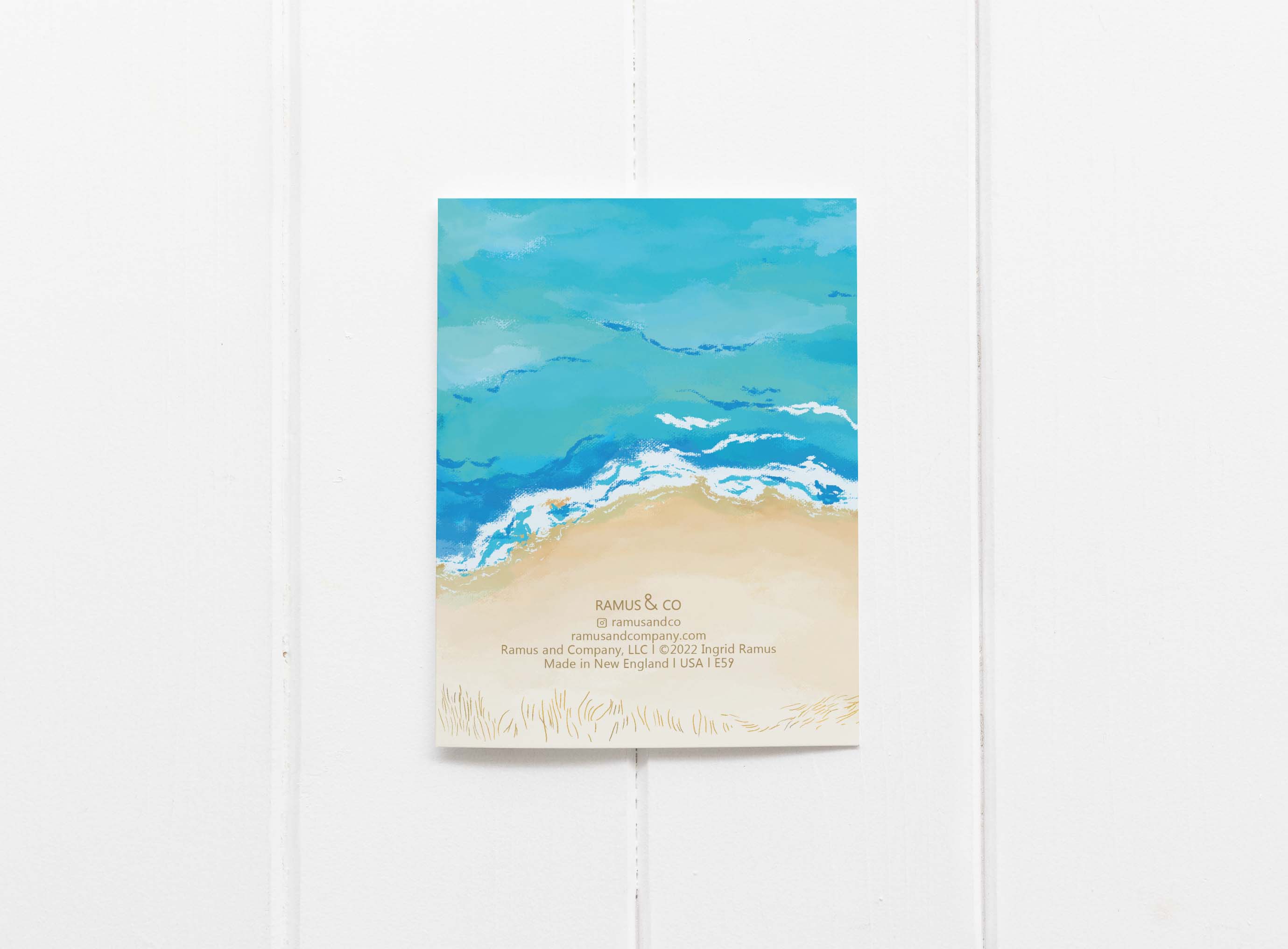 Ramus & Co. - Beach People Greeting Card