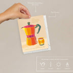 Seedlings - Espresso - Anniversary Card