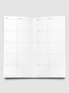Cloth & Paper - Travel Notebook | A5 Slim: Goal Tracking | Ibiza