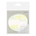 Midori Sticky Notes Transparency, Flower Garden Yellow