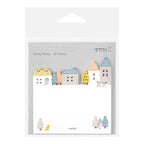 Midori Die Cut Sticky Notes Town