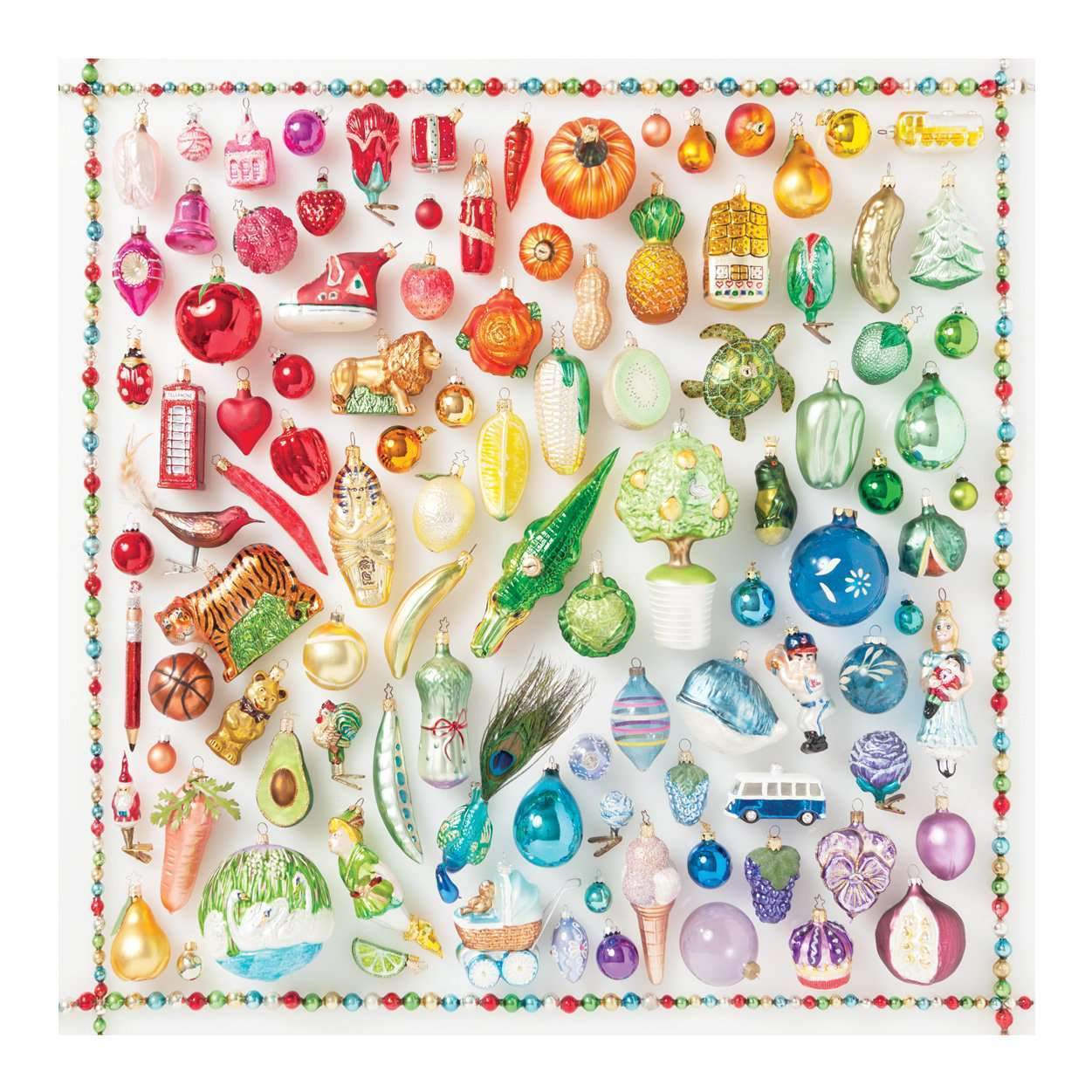 Chronicle Books - Rainbow Ornaments 500 Piece Puzzle