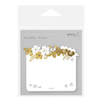 Midori Die Cut Sticky Notes Foil Stamping Flowers