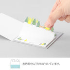 Midori Die-Cut Sticky Notes - Forest