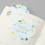 Midori Die-Cut Sticky Notes - Bird