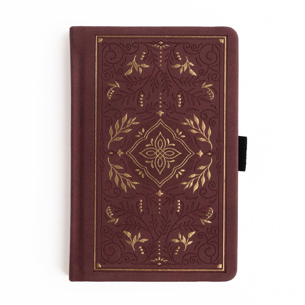 Archer and Olive - Storybook in Plum Notebook: Dot Grid / A5