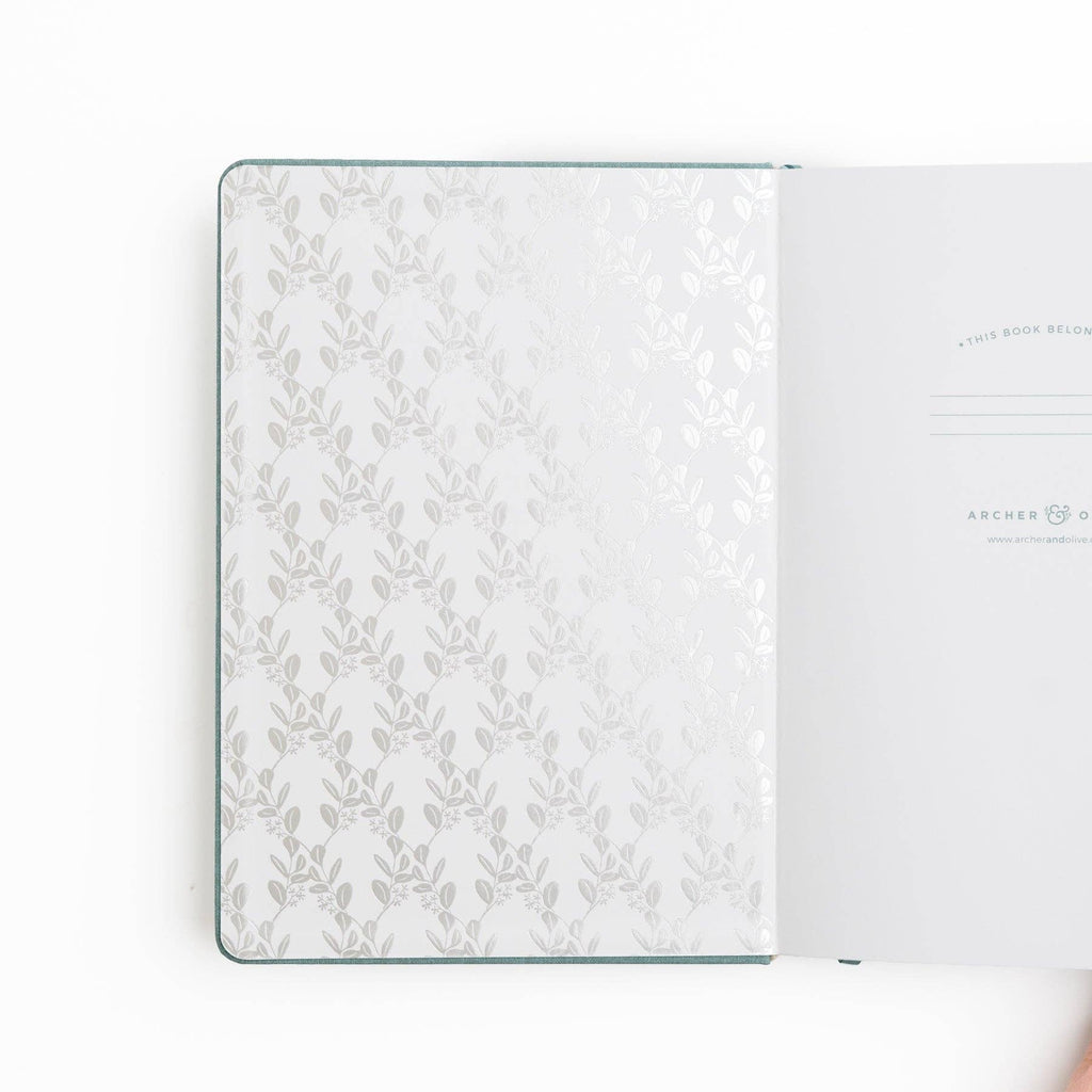 Archer and Olive - Limited Edition Notebook: Eucalyptus: A5