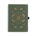 Archer and Olive - Storybook In Vintage Olive Notebook: Blank