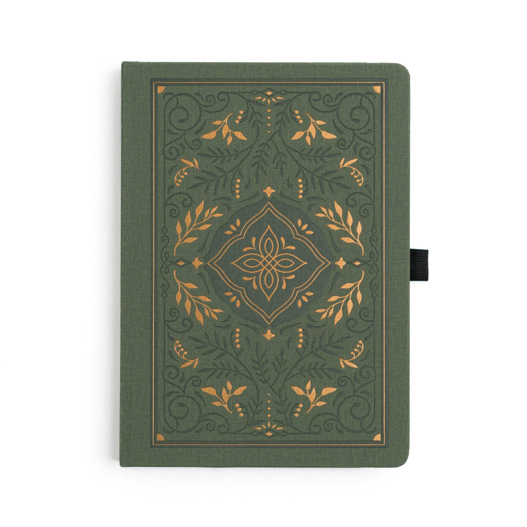 Archer and Olive - Storybook In Vintage Olive Notebook: Blank