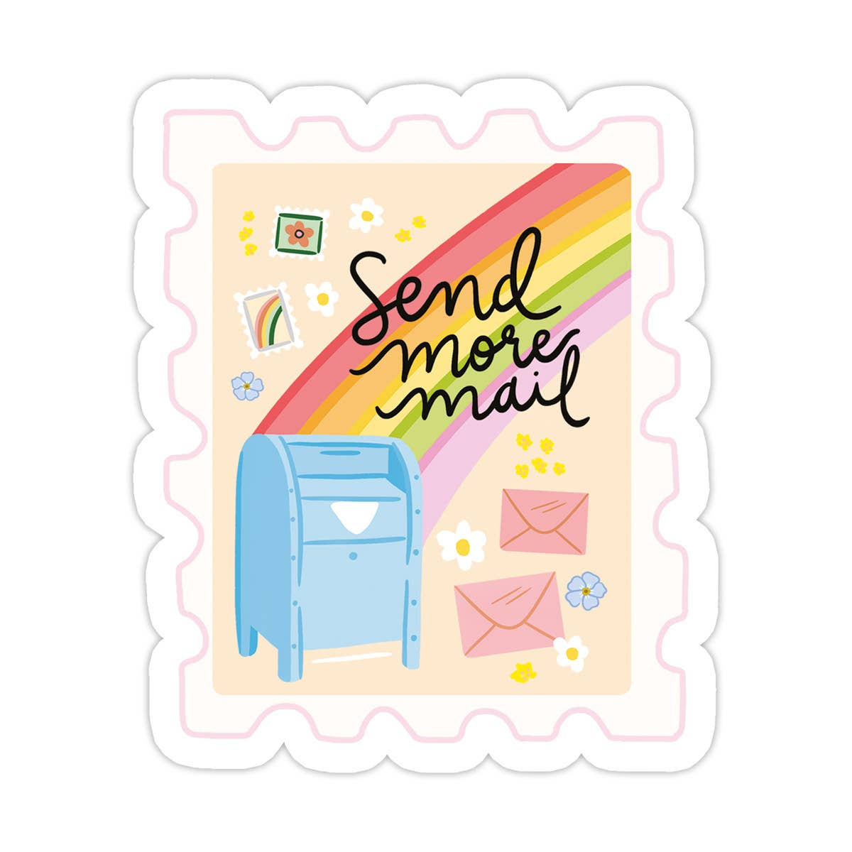 Bloomwolf Studio - Send More Mail Vinyl Sticker