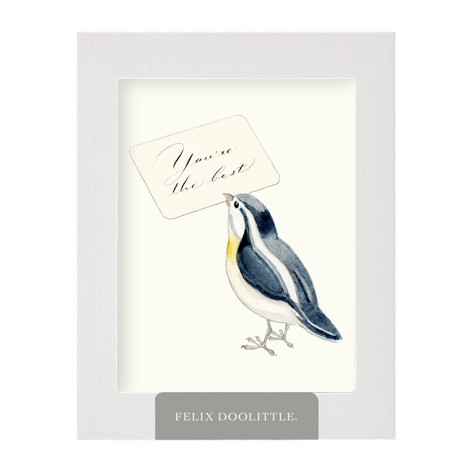 Felix Doolittle - Best Birdie - Thank You Greeting Cards