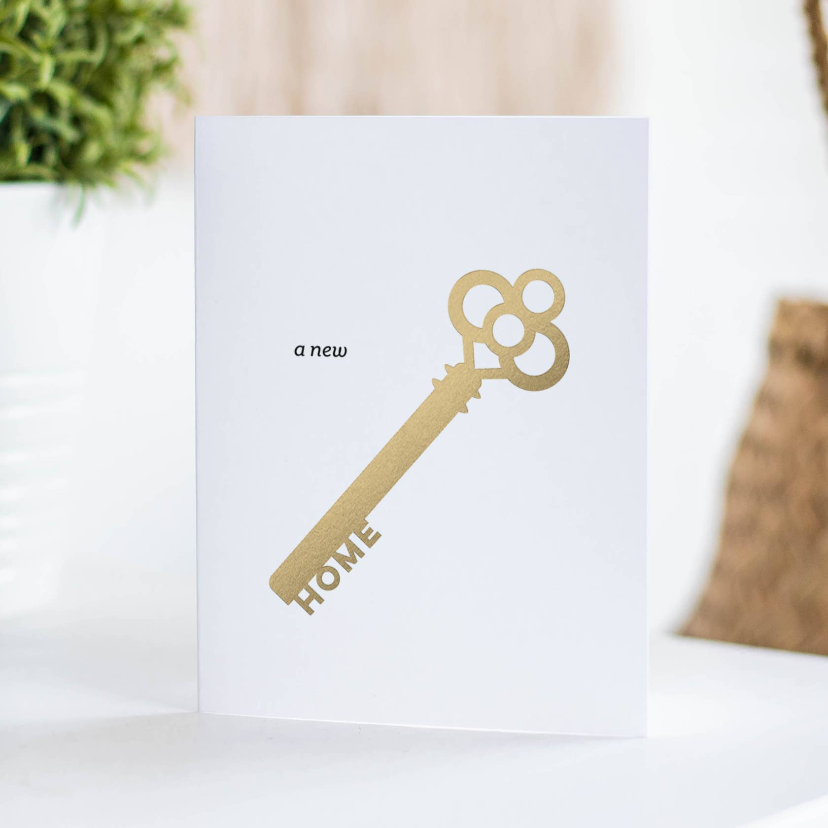 Fine Moments - New Home Key – Elegant Housewarming Card