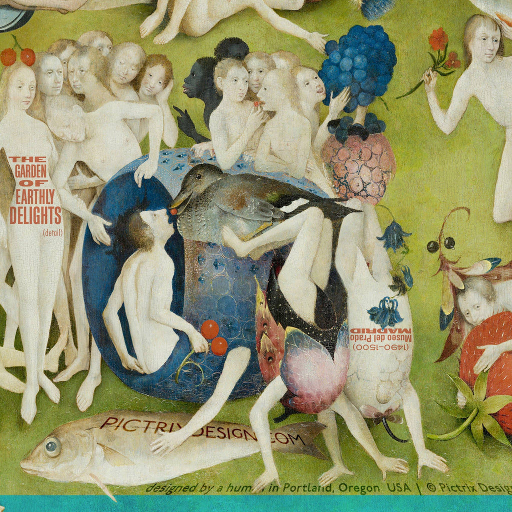 Pictrix Design - "Earthly delights" A6 birthday card