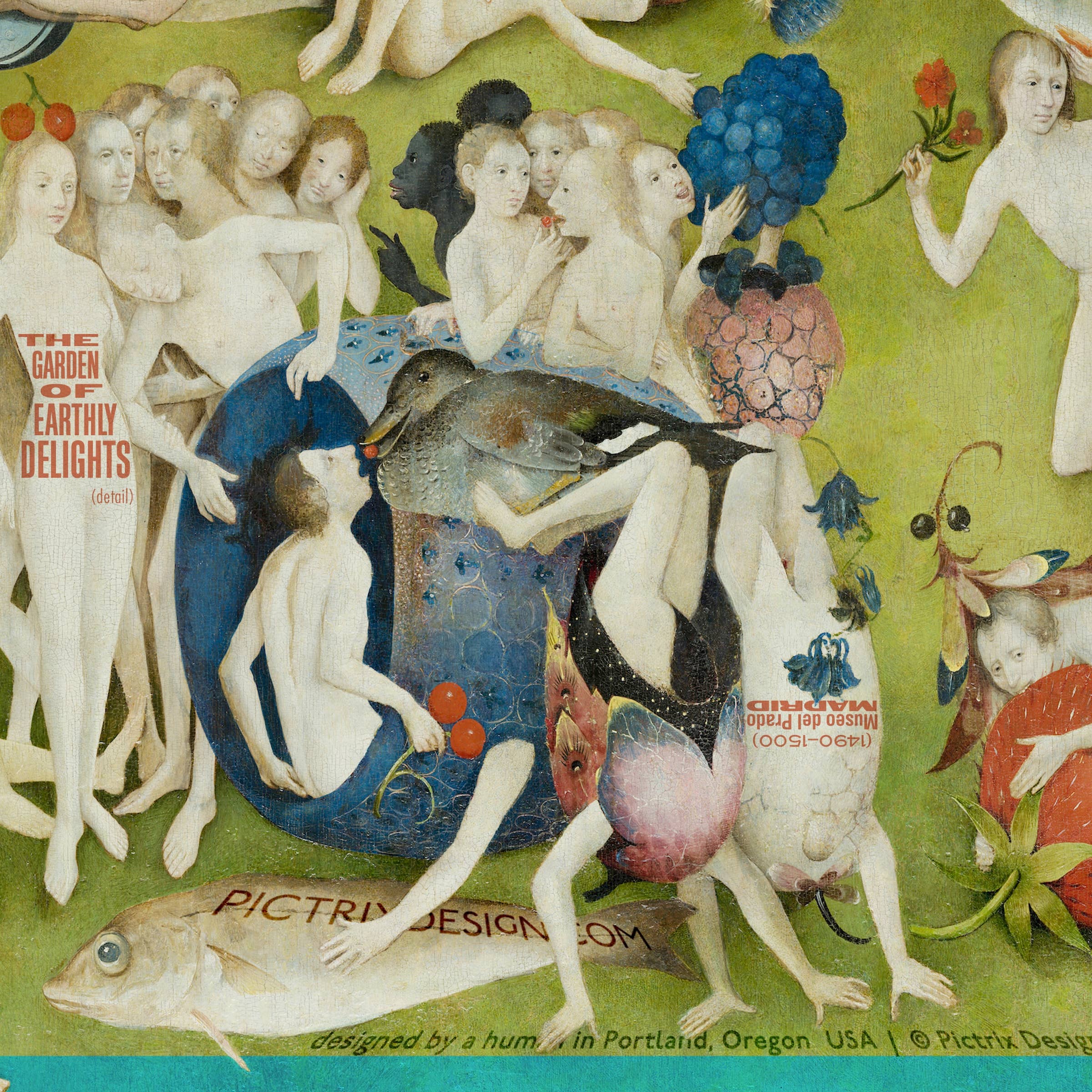 Pictrix Design - "Earthly delights" A6 birthday card