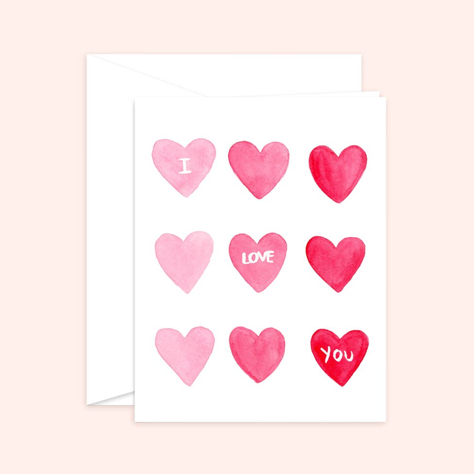 Almeida Illustrations - Love you Greeting Card - Anniversary Love
