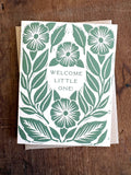 Katharine Watson - "Welcome Little One" Greeting Card