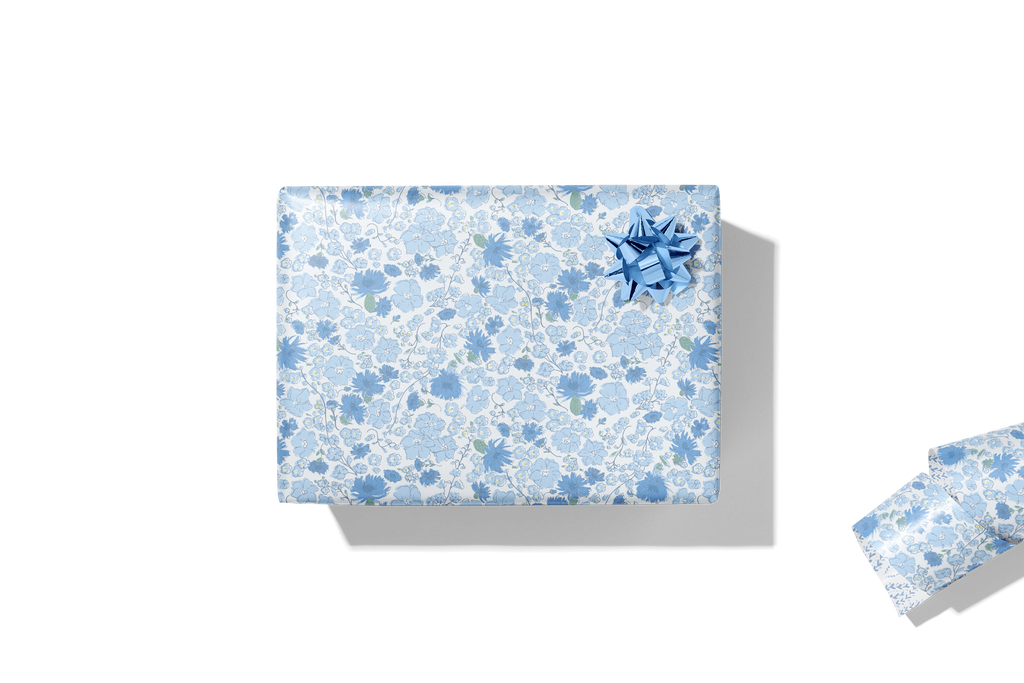 re:mused studio - Cornflower Meadows Gift Wrap Sheet – Double Sided